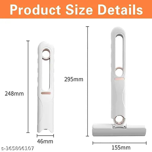 Portable Mini Mop Mini Squeeze Mop Folding Car Window Wall Cleaner Mini Sponge Mop Car Cleaning Mop | Mini Mop Self Squeeze Mini Mop Cleaner for Kitchen Floor Cleaner Mop, Plastic - Urban Goods