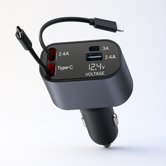 Urban™ Premium Retractable Car Charger - Urban Goods